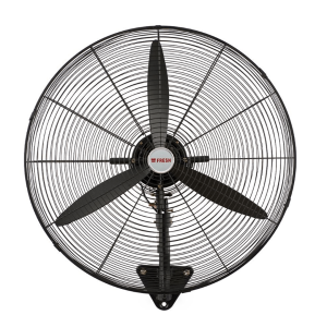 Fresh Industrial Wall Fan, 26 Inch, Black - code 4500