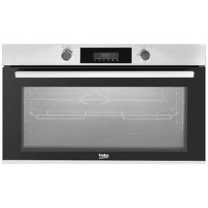 Beko Built-In oven With Grill, Gas, Stainless, 90 cm BBWHT12300XS