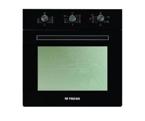 Fresh oven built in black 60 cm -geofr60cmb- 10344