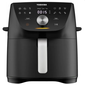 Toshiba Air Fryer 12 Preset Menus Digital Non-Stick 7.4L AF74CP1VREGH