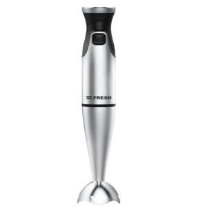 Fresh Hand Blender, 1000 Watts, Multiple Speeds, Stainless Steel Blades, Silver, HB1000B