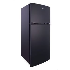 Zanussi no frost black crispo fridge 437 l df45b