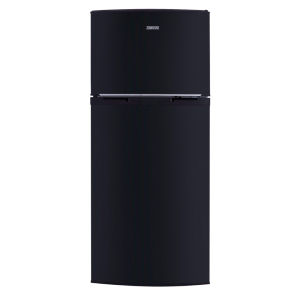 Zanussi no frost black crispo fridge 437 l df45b