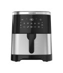 TORNADO Air Fryer 1800 Watt 8 Liter Electronic Touch Screen Glass Panel Stainless x Black TFEA1808TS1A