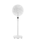 مروحه توشيبا عمود 16بوصه 26سرعه 9ريشه ابيض ريموت FDSD70EGW