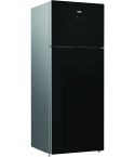 Beko nofrost 2 door refrigerator with digital touch 446 liters - black - rdne505e10zgb