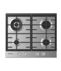 HOOVER Built-In Hob 60 x 60 cm 4 Gas Burners In Stainless Steel Color HHG6BR4MX