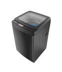 Fresh top-loading automatic washing machine, 12 kg, hydraulic, silver, New Touch, code 17382