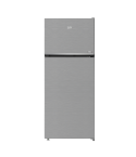 Beko No-Frost Refrigerator, 367 Liters, Inverter, Silver - RDNE420K02DXISEG