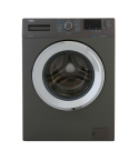 Beko Washing Machine Full Automatic Digital 7 Kg 1000 Rpm Steam Chorome Door Inverter Gray Wtv 7512 Xmci