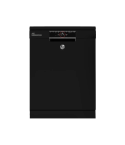 Hoover dishwasher for 16 person 60 cm in black color with digital display and 12 programs hdpn4s603pb-egy