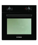 Fresh Built-in Oven 60 Black Gas / Soft Close Gas 10345