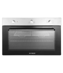 Fresh Built-in Oven Gas / Electric 90 cm - Silver Black Code 9661