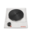 Fresh electric hob single plate 1500 watt white - ec01-1hp