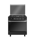 Fresh Gas Cooker Hammer 90x60 Black Digital Touch Hydraulic