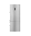 Fresh Harmony Combi Refrigerator Nofrost 530 Liters, 2 Doors Digital Display Silver Stainless Steel Fnb-m640yqt