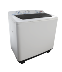 Fresh Half 12kg Grand Twin Tub Washing Machine, Solid Door, Stainless Steel Spin Drum