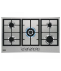 Zanussi gas built-in hob 5 burners stainless steel- zgh96524xs
