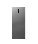 Tornado refrigerator digital bottom freezer advanced no frost 560 liter shiny silver rf-560bvt-sls