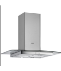 Hos-m90esu-s cooker hood with 3 speeds - 90 cm - silver