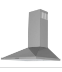Kitchen cooker hood 60 cm with 3 speeds in stainless color hov-m60fsu-ps