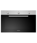 Hoover built-in oven gas - electric grill 90 cm 97 liter in stainless steel color with cooling fan hpg390/1x