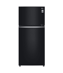 LG No Refrigerator Frost 506 Litre with Inverter Motor  Black - GN-C722SGGL