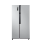 LG Refrigerator Side by Side No Frost 519 Liter Inverter Silver - GCFB507PQAM