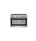 Beko 60*90 Stainless Steel Gas Cooker with 2 Fans, Cast Iron Grates, 2 Safety Switches, BGGR11215GX2