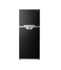 Fresh Modena Refrigerator, No Frost, 471 Liters, 2 Doors, Touch Digital Screen, Glass Black - FNTMR580YGMOD