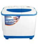 Hamburg Washing Machine half load 10KG White -Blue HWT10000