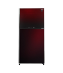Sharp fridge inverter digital bottom freezer 558 liter black sj-pv73k-bk