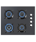 Star Max 60cm Turkish black glass gas stove LX40TAHDF