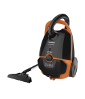 Tornado Vacuum Cleaner 1600 Watt Hepa Filter Black X Orange Tvc-1600mo