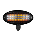 TORNADO Wall Mounted Halogen Heater 2000 Watt Black THH-2000W