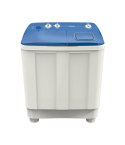 TORNADO Washing Machine Half Auto 7 Kg White x Blue TMHHS07CWB