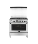 Zanussi freestanding cooker taste max 5 gas burners zcg92686xa