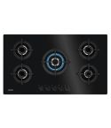 Zanussi gas built-in hob 5 burners black- zgo98520ba