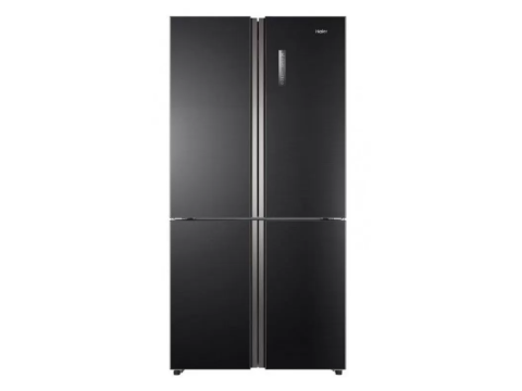 Haier Refrigerator, No Frost , Inverter, 4 Doors, 502 L, Black Glass - Hrf-550 Tdbg