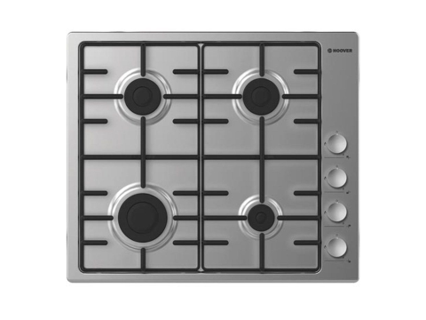 HOOVER Built-In Hob 60 x 60 4 Gas Burners Stainless HHW6LCXEGY