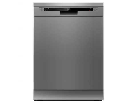 Midea Freestanding Dishwasher 13 Place Settings 6 Programs Silver - wqp135201cs 