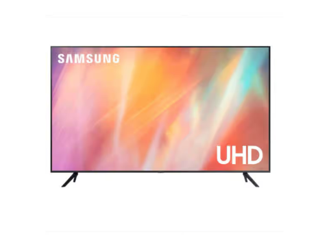 Samsung 50 Inch 4K UHD Smart LED TV with Built-in Receiver Black - 50CU7000
