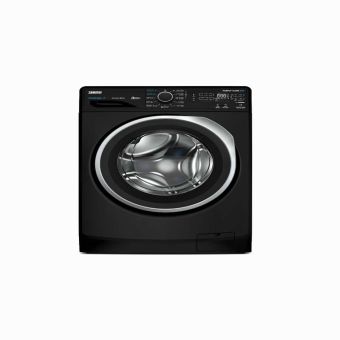Zanussi automatic washing machine, 8 kg, 1200 rpm, black, inverter steam, TC code 9451