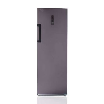 Toshiba No Frost Deep Freezer, 238 Liters,7 Drawers Grey - GR-RU312WE-DMN37H
