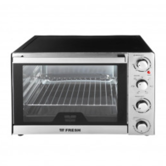 Fresh Electric Oven 65 Liter 2200 Watt grill and fan Silver