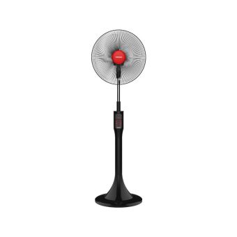 TORNADO Stand Fan 16 Inch With 4 Plastic Blades and 3 Speeds In Black Color EFS-111M