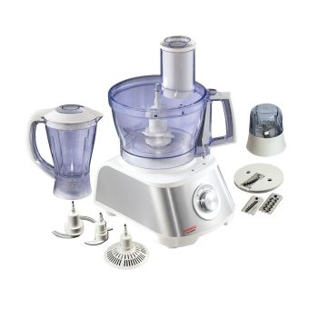 TORNADO Food Processor 1000 Watt With 2 Liter Bowl and 1.5 Liter Blender FP-1000SG