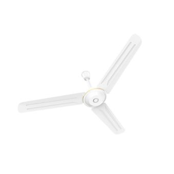 TORNADO Ceiling Fan 56 Inch With 3 Metal Blades and 5 Speeds In White Color TCF56WW