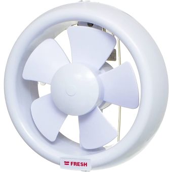 Fresh Glass Wall Ventilator 15 cm- circular