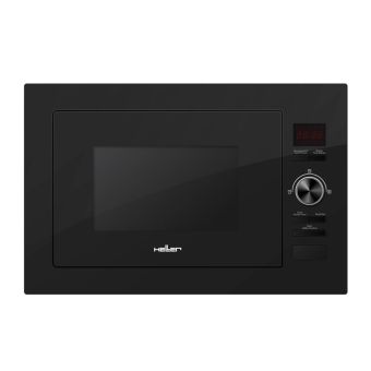 HELLER Built-In Microwave Digital 25 Liter 900 Watt 8 Menus Black HMBN25GBK